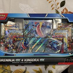 Greninja ex & Kingdra ex
