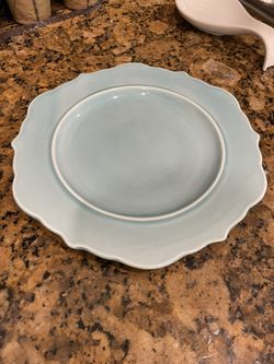Light Blue Dinner Plates