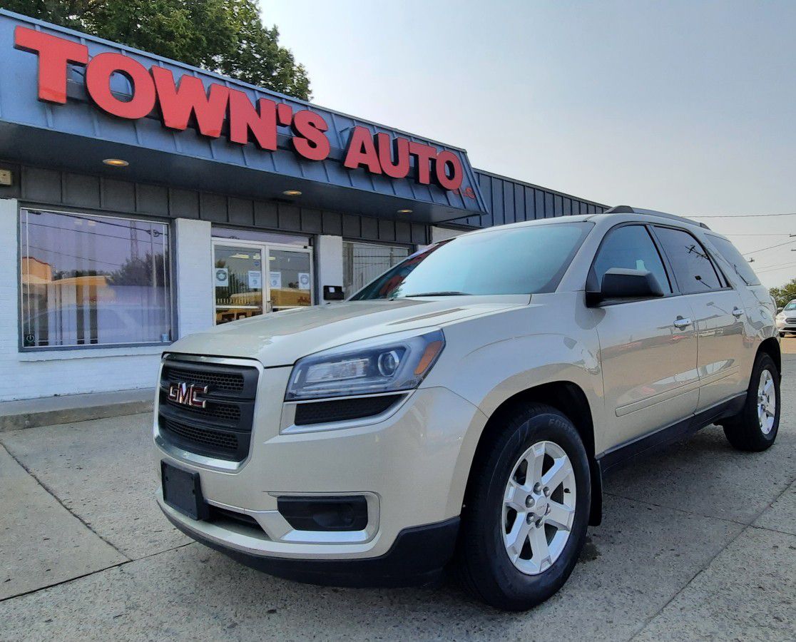 $3,900 DOWN PAYMENT 2016 GMC ACADIA 