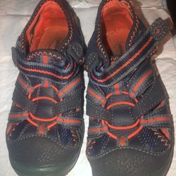 STRIDE Rite Little Boys Baby Riff Leather Sandals Size 9.5w