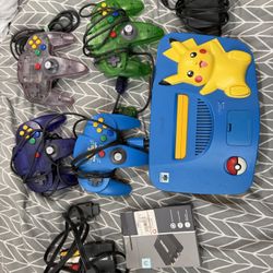  N64 Pikachu Console 