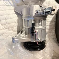 A/C Compressor with clutch