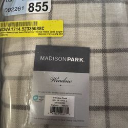 Madison Park Plaid Curtains 