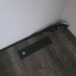 L Shape Desk w/ outlets