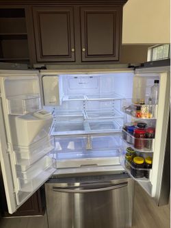 3 door Samsung stainless steel Refrigerator good condition