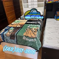 Twin new storage bed with mattress