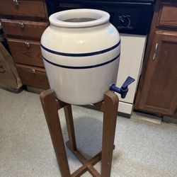 Ceramic Water Dispenser With Stand