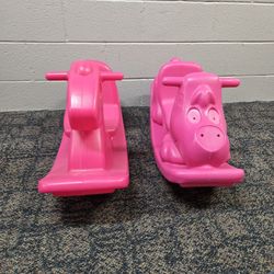 Little Tikes Rockin' Hippo & Pony Ride On Toy 