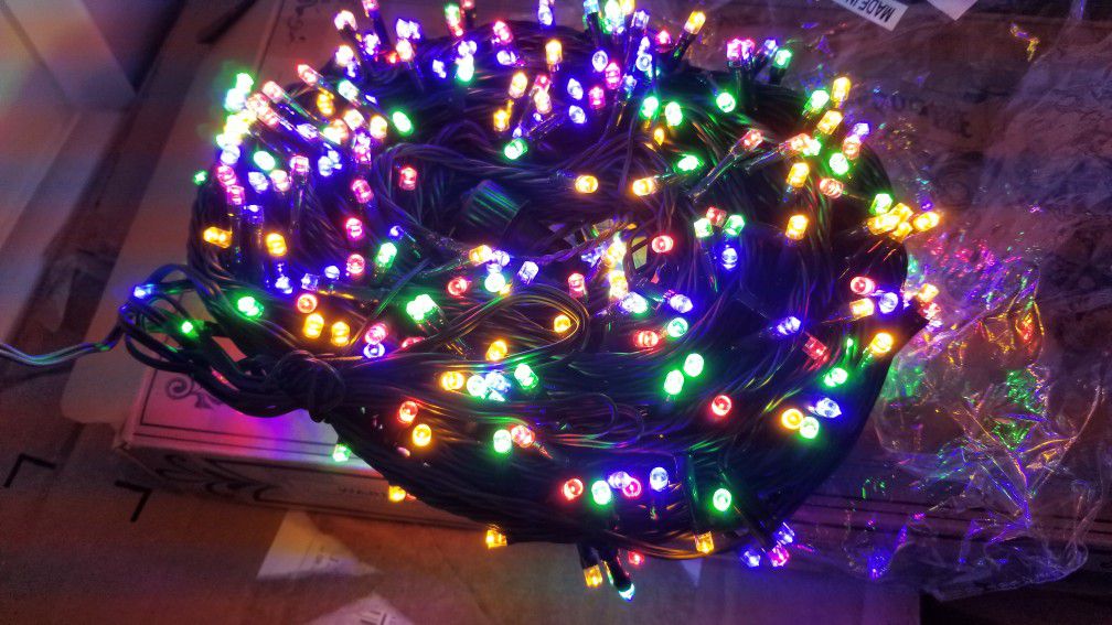 Christmas String Lights 105FT Color 300LED