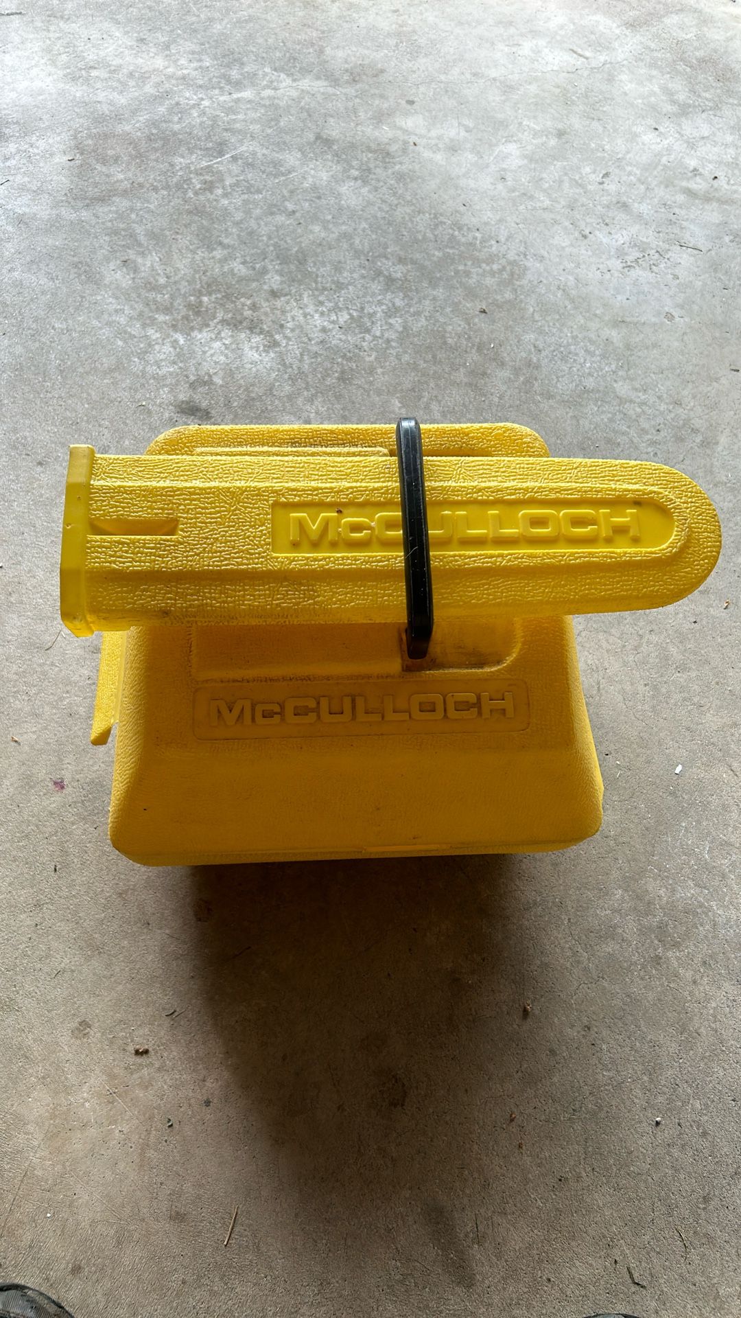 Mccullock Chainsaw Case With Blade Cover