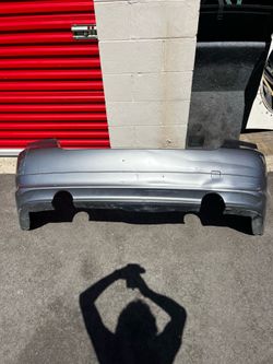 BMW e90 335i space gray rear bumper