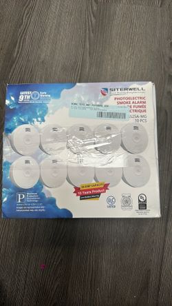10 brand new smoke alarms