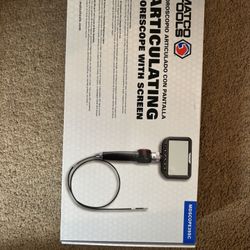 MATCOTools Articulating borescope with screen