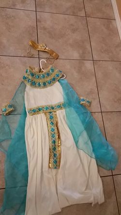 Cleopatra kids costume girls medium