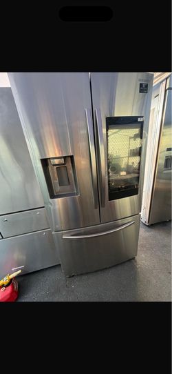 Samsung French Door Stainless Steel Family Hub