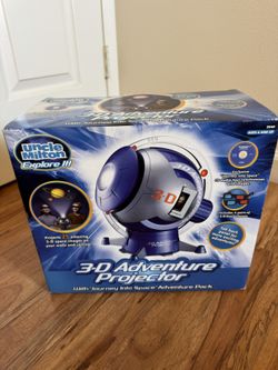 3-D Adventure Projector With Journey Into Space Adventure Pack
