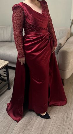 Dark red Bridesmaids Dress