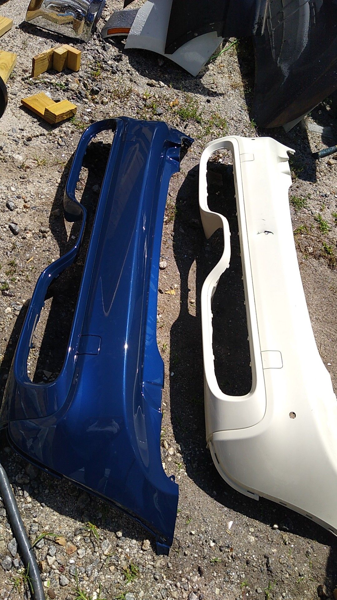 2017 BMW Mini Cooper S rear bumpers