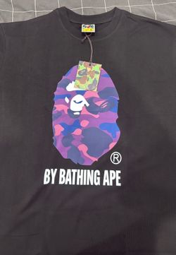 Black Purple Bape