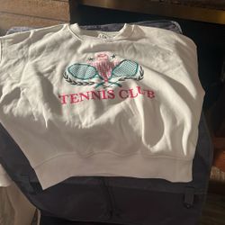 Tennis Club Brand New Sweatshirt 