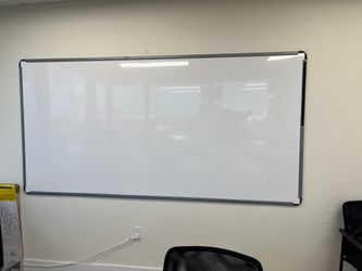 VIZ-PRO Magnetic Dry Erase Board – 72"L × 40"H