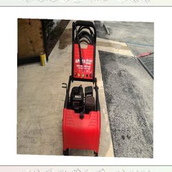 Pressure Cleaning Heroes Blast Away Stubborn Dirt red system