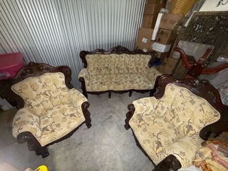 Antique Victorian Living Room Set