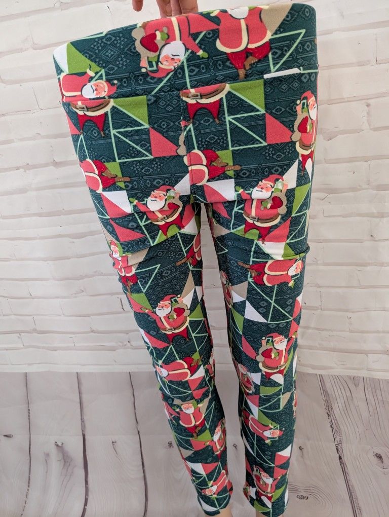 LuLaroe Christmas Leggings One Size (2-10)