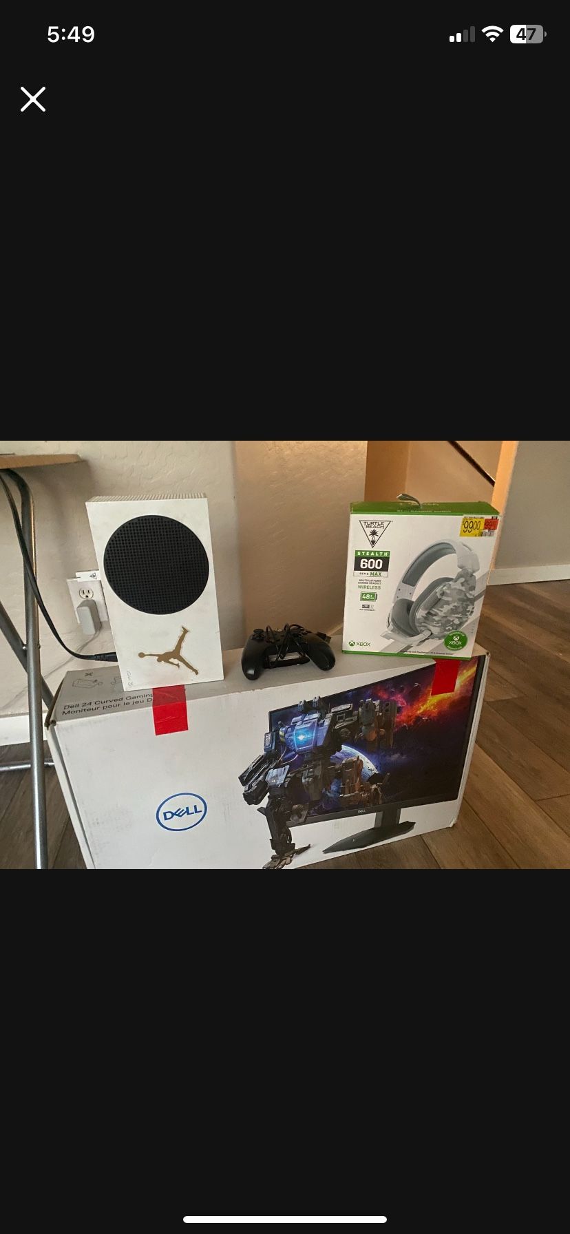 Xbox Series S/ Gaming Monitor