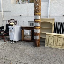 Free Furniture Glassware Chair Mirror Etc 