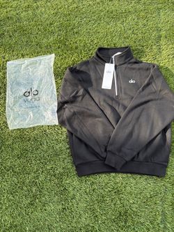 Black Alo Quarter Zip Up Size Mens Small