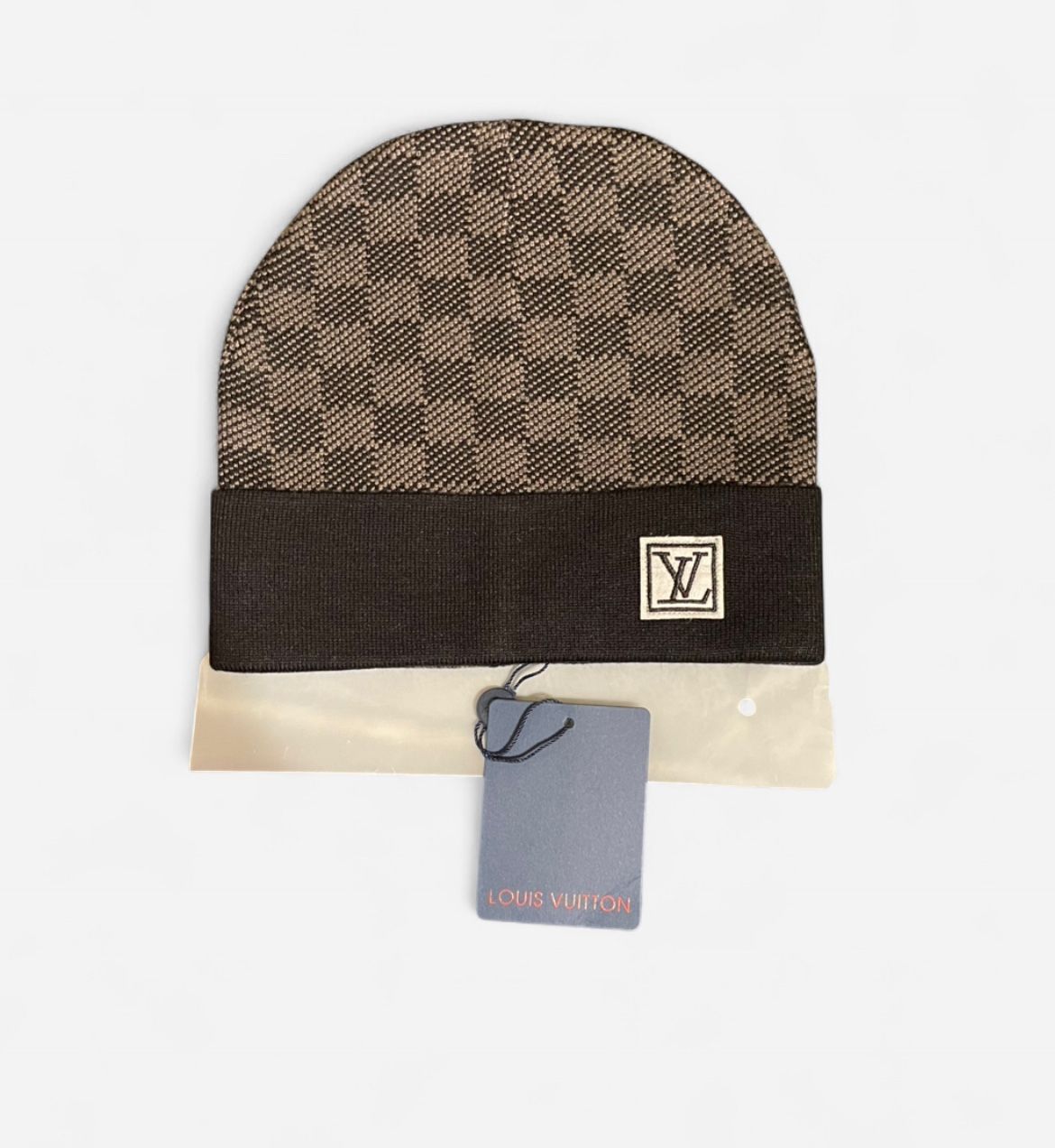 Black Louis Vuitton Beanie