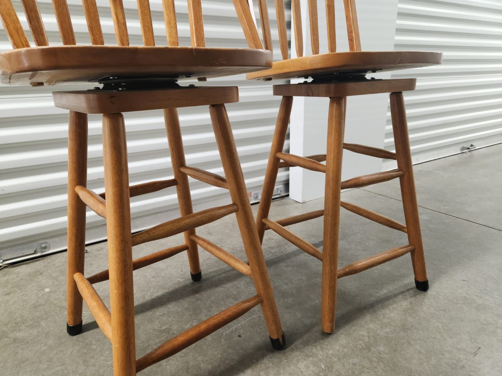 Spindle Bar Stools (Set Of 2)