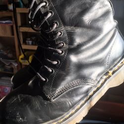 Doc Martens Size 12 Steel Toe England 14 Eye