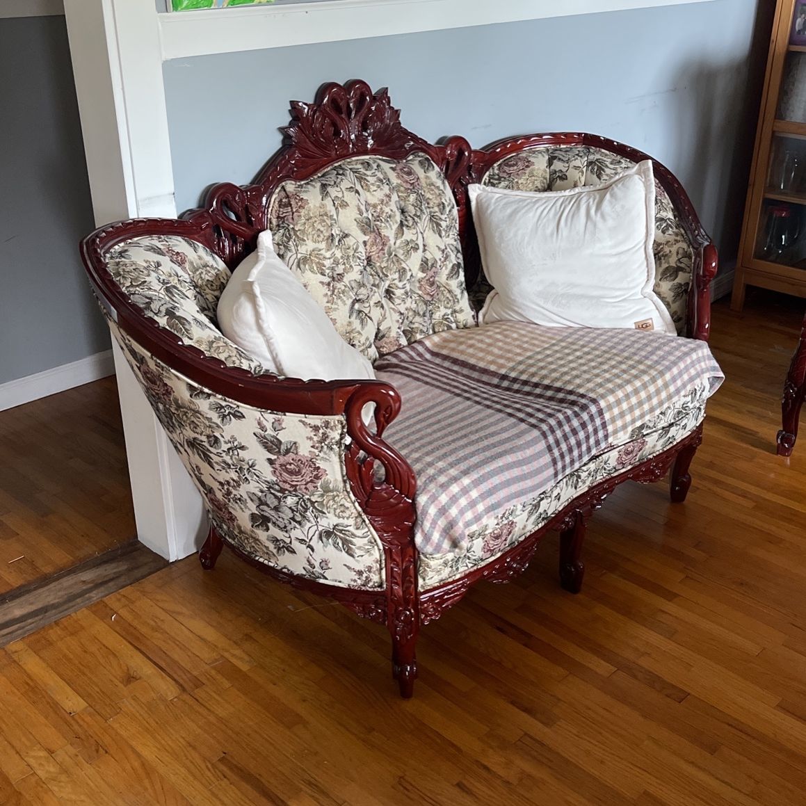 French Colonial Style Living Room Set