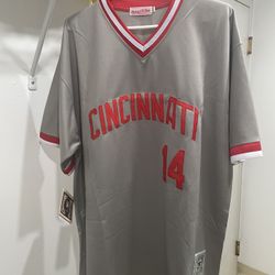 Cincinnati Reds Pete Rose stitched jersey Small up to 4xl