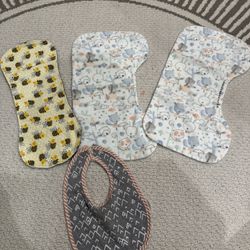 Baby Bibs / Burp Cloths 