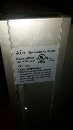 Alen electrostatic air cleaner best sale