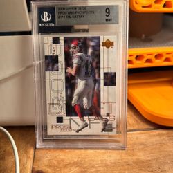 Make Offer Upper Deck Pros Tim Rattay Date Graded	Wednesday, October 18, 2000 Centering Grade	9.0 Corners Grade	8.5 Edges Grade	9.