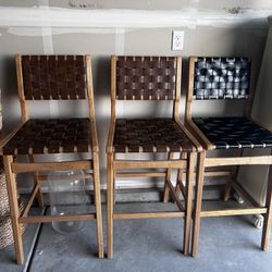 3 Bar Height Stools- $40