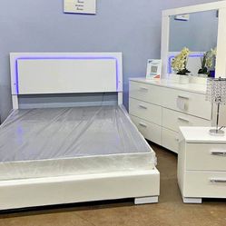 New Bedroom Set In Box 📦 Free Mattress $39 Down Finance Available 