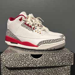 Jordan 3 Cardinal