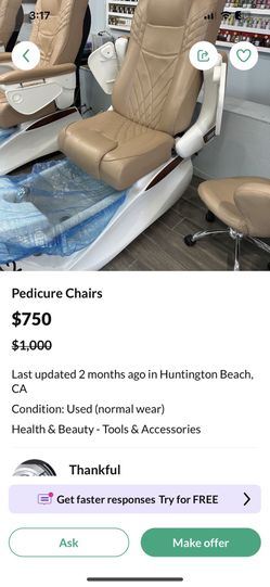 PedÃcure Chair