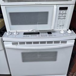 Microwave & Electric Stove 