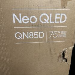 Samsung 75-Inch Class QLED 4K QN85D Series Mini LED, Neo Quantum HDR Smart TV w/Dolby Atmos, Object Tracking Sound Lite, Real Depth Enhancer Pro, Alex