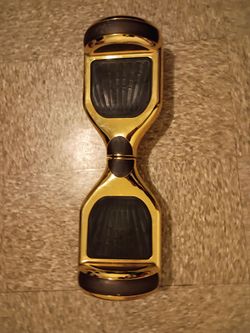 Gold Bluetooth hoverboard