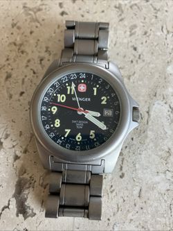 Wenger Swiss Military titanium watch