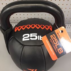 New Bionic Body 25 lb Soft Kettlebell $1 a pound I Have All Weight Sizes, Kettle weight Weight, workout, gym equipment, barbell, fitness