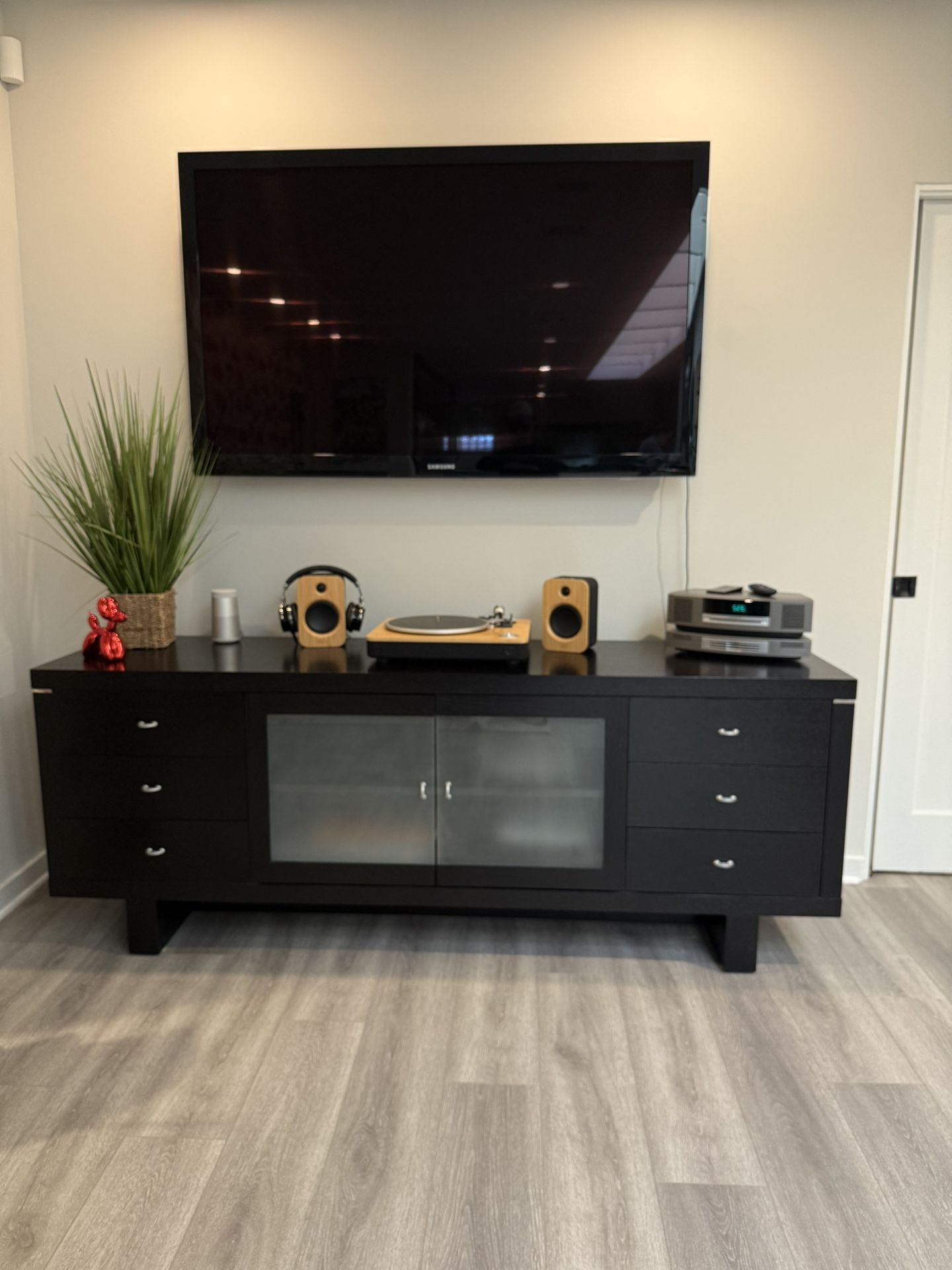 Rich Dark Brown Console