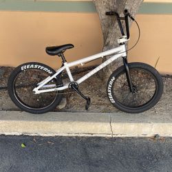 White BMX Bike
